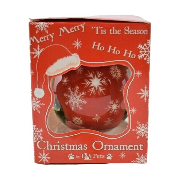 ES Pets Unbreakable Ball Dog Breed Yorkie Christmas Ornament - Picture 5 of 6